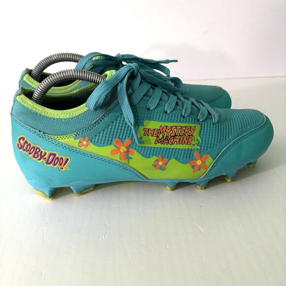 Phenom Elite Scooby-Doo Mystery Machine Football Cleats Velocity 3.0 Men Size 8 main image 5
